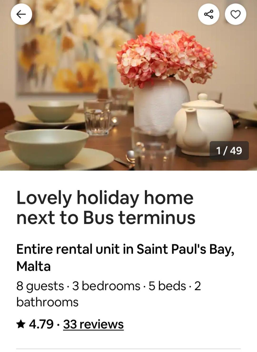 Lovely Holiday Home Next To Bus Terminus Σεντ Πόλς Μπέι Εξωτερικό φωτογραφία